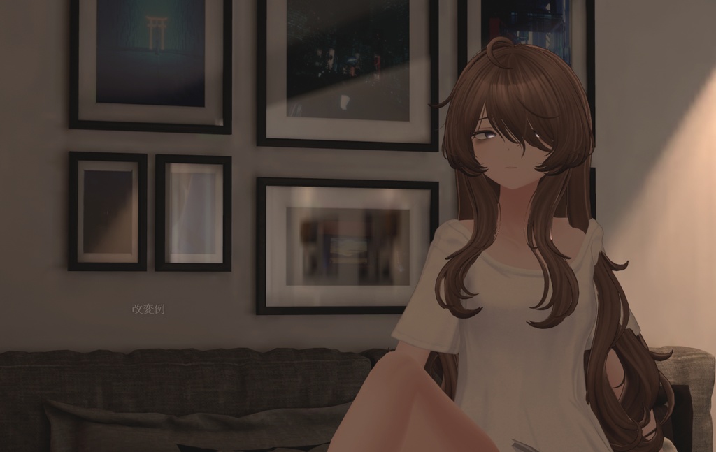 ✨SALE✨【オリジナル3Dモデル】メア -Mea-