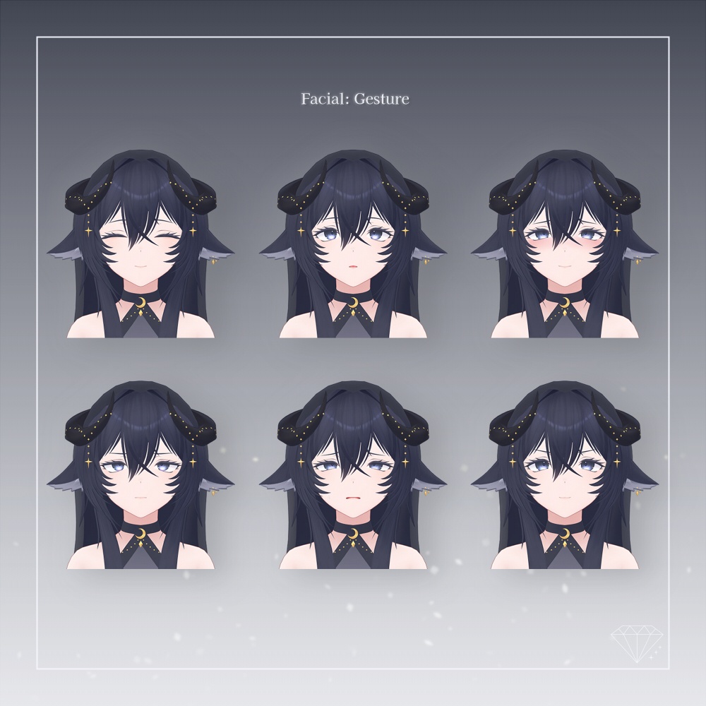 ✨SALE✨【オリジナル3Dモデル】メア -Mea-