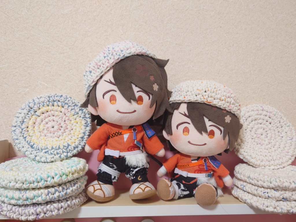 わんぱくサイズのカラフルベレー帽