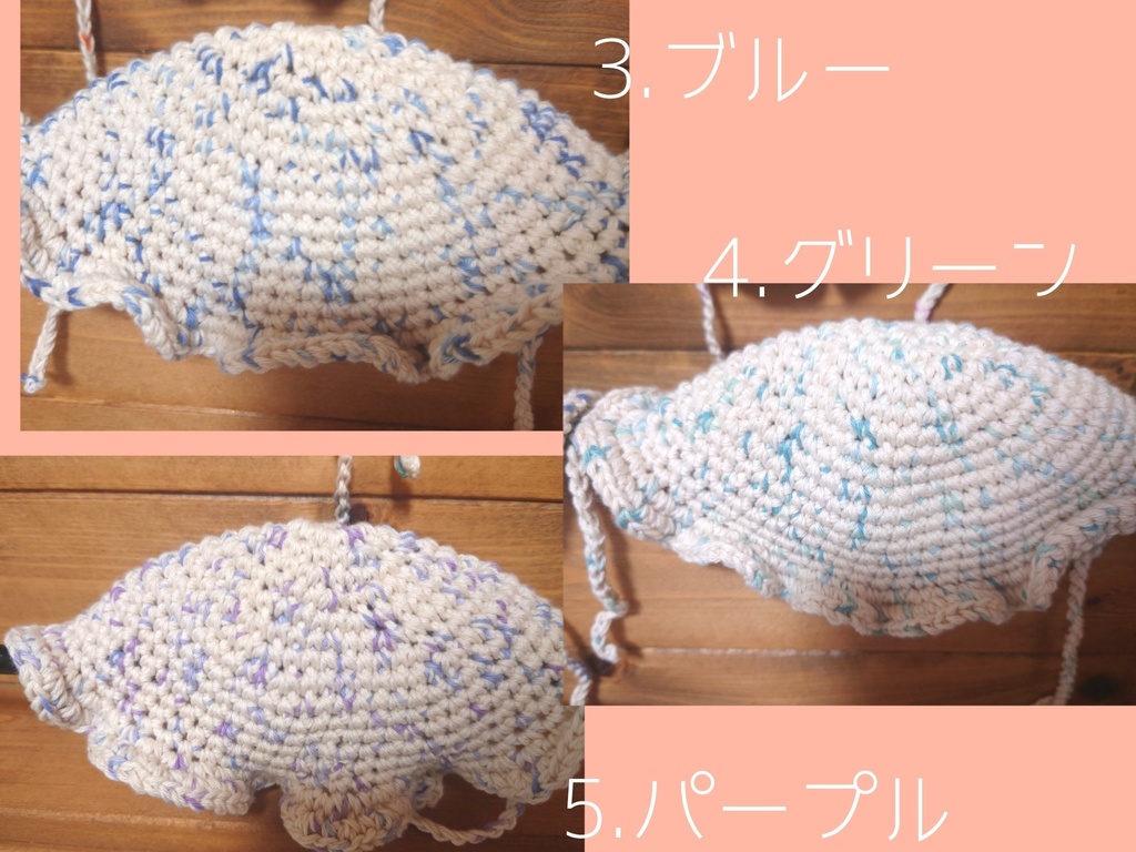 【あごひも付】20cmぬいサイズのお花ハット