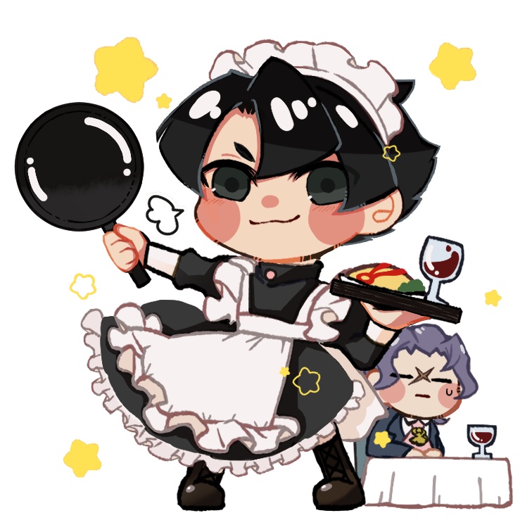 亜双義（メイド服）アクリルキーホルダー