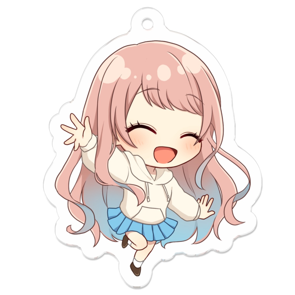 ひなぴよ アクリルキーホルダー にこVer.