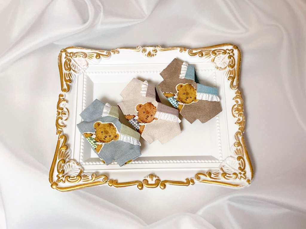 ふりるくまさんシャツ