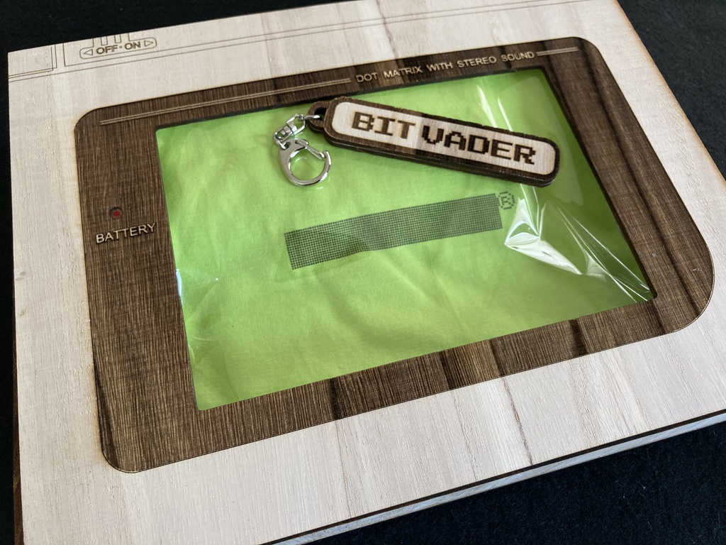 GBエラー表示Tシャツ【木箱付き】