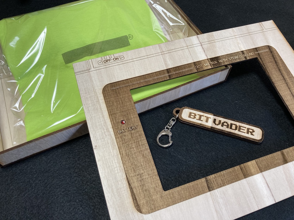 GBエラー表示Tシャツ【木箱付き】