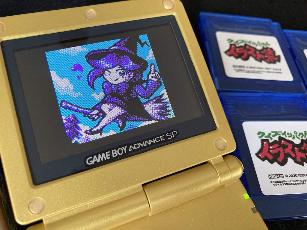 GBドットイラスト「クイズインパクト イラスト集」