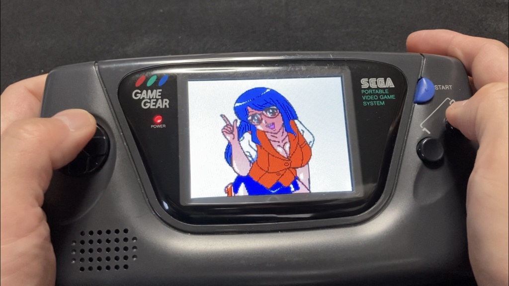 冴子先生のお色気ブラックジャックGG(ゲームギア)