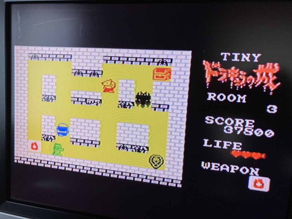 TINYドラキュラの城MSX - gameimpact(ゲームインパクト) - BOOTH