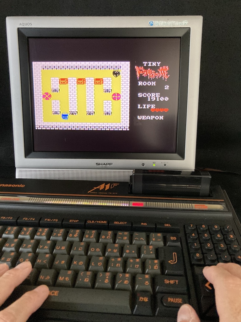 TINYドラキュラの城MSX