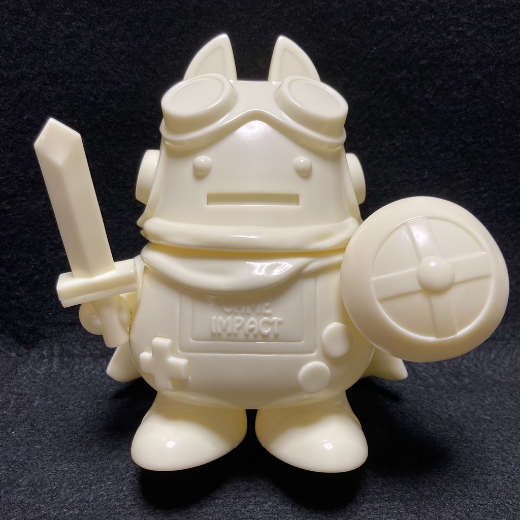 ハビットくんソフビ（彩色なし）
