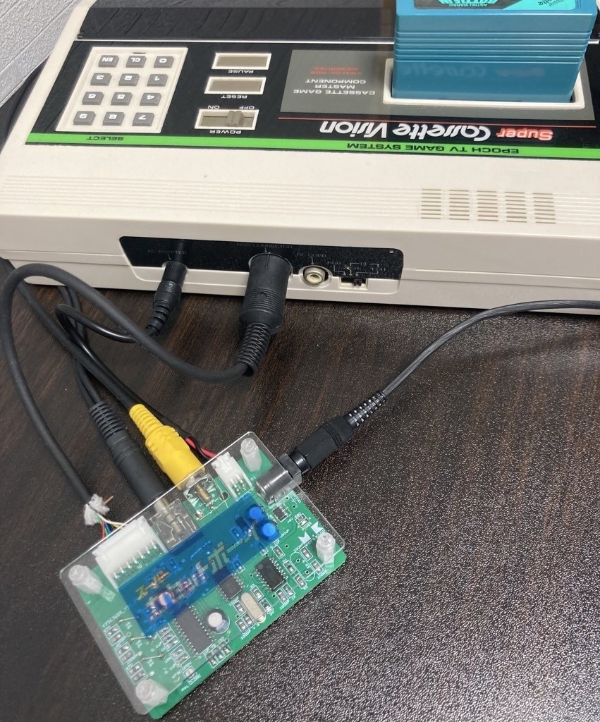 スパカセ本体をビデオ出力にする機器【スーパーカセットボーイ】
