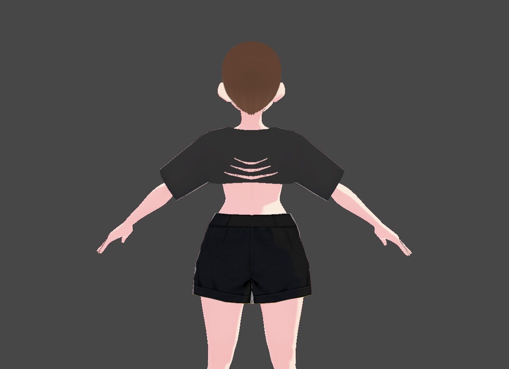 Ripped crop top - sarahspookii - BOOTH