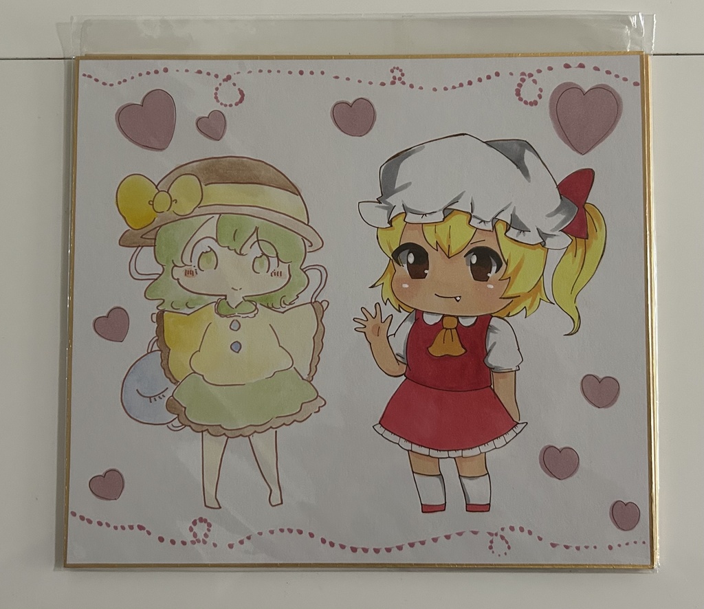 こいフラ 合作色紙