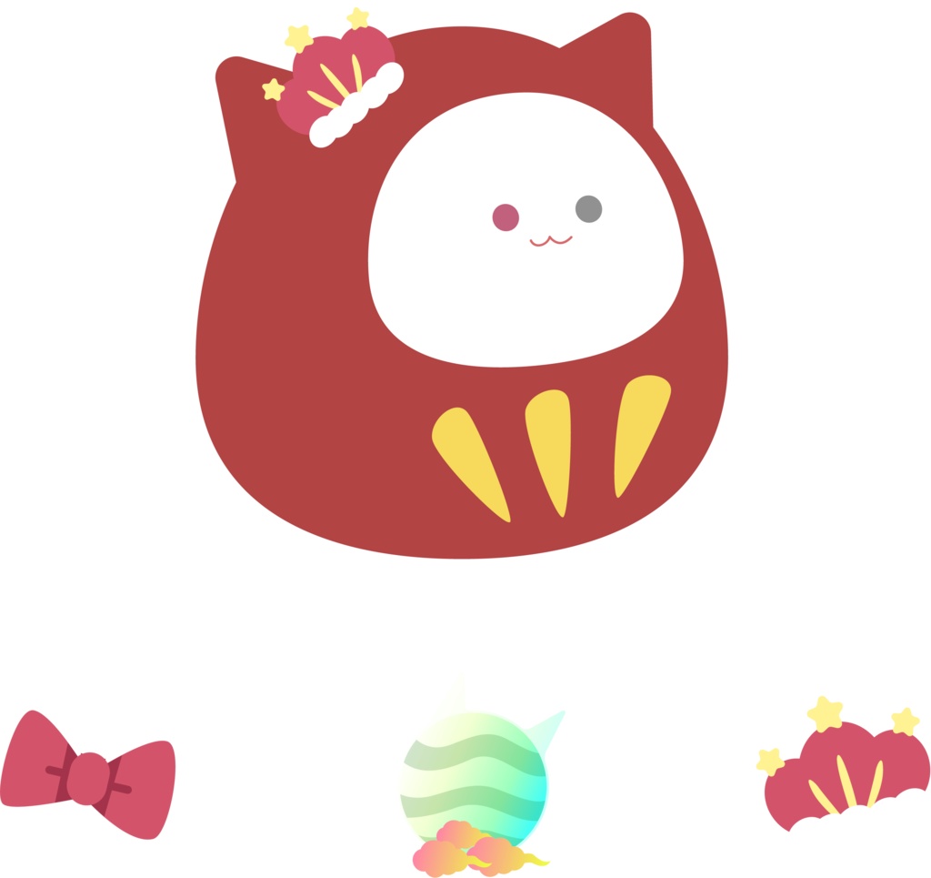 【にゃまる】両面Tシャツ