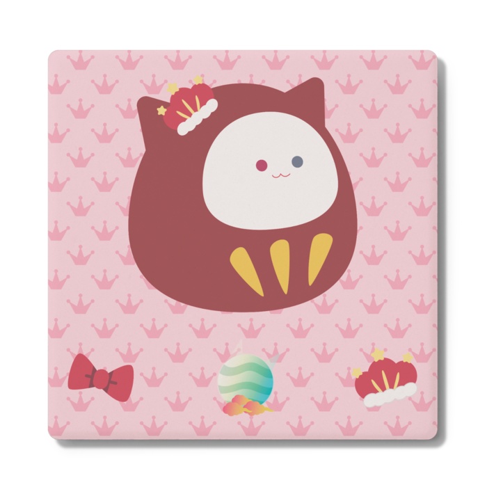 【にゃまる】コースター