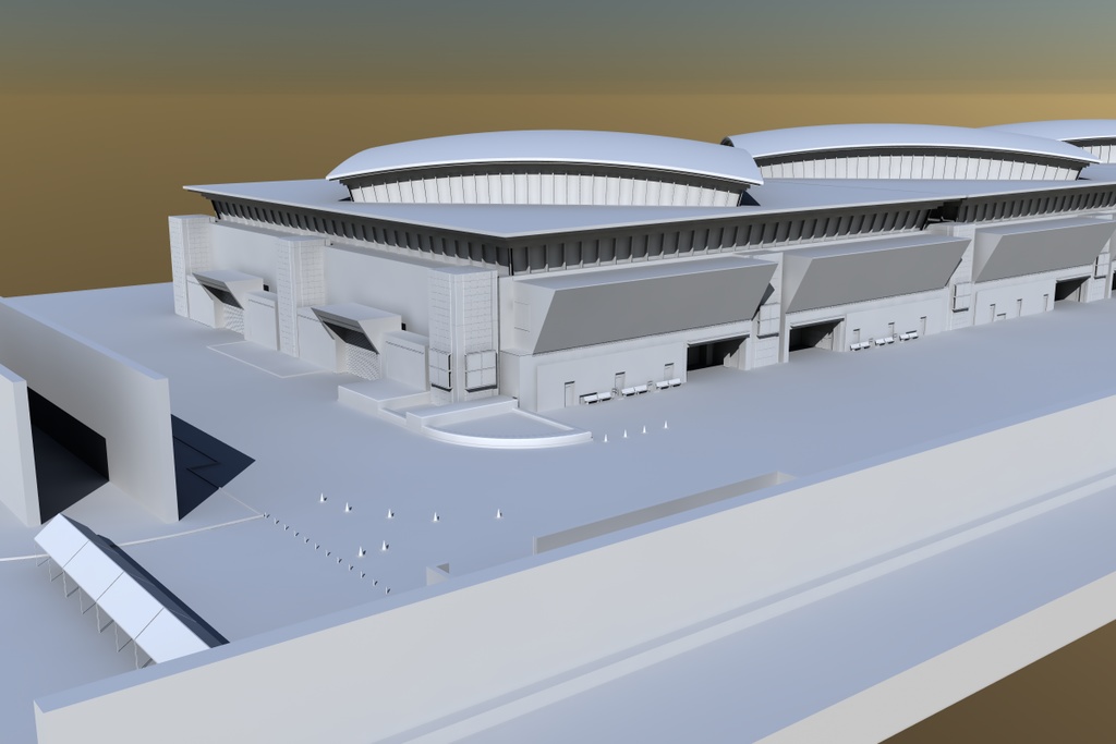 ビッグサイト(CLIP STUDIO用背景素材)それ以外にも