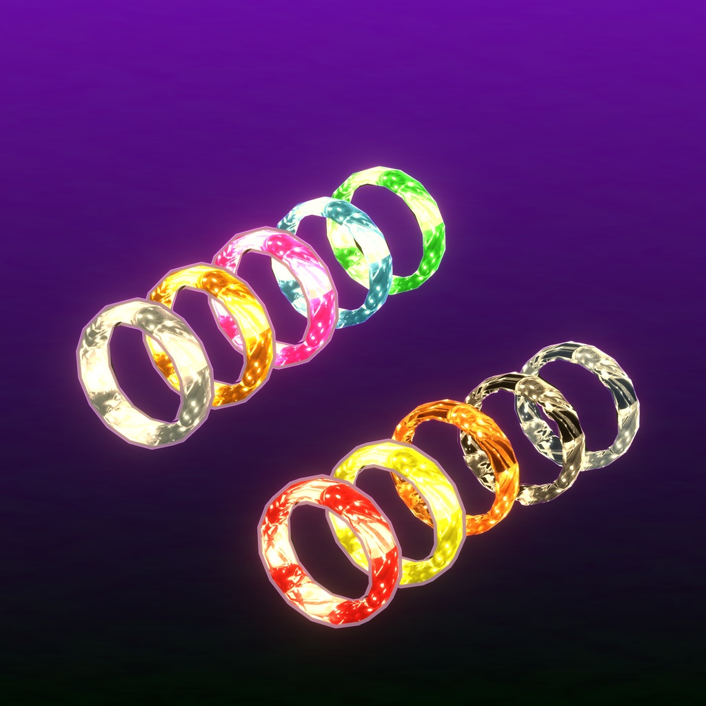 キラキラ輝くマリッジリング