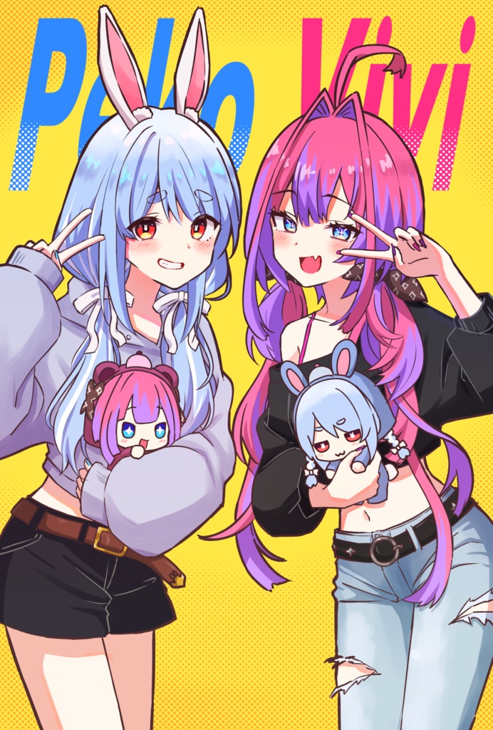ぺこヴィヴィアクリルフォトパネル