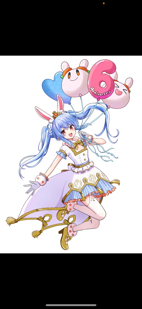 兎田ぺこら6周年アクリルスタンド