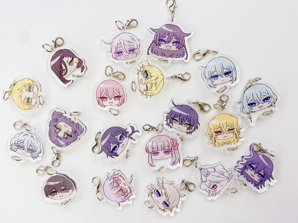 おかお☺アクリルチャーム【PH】