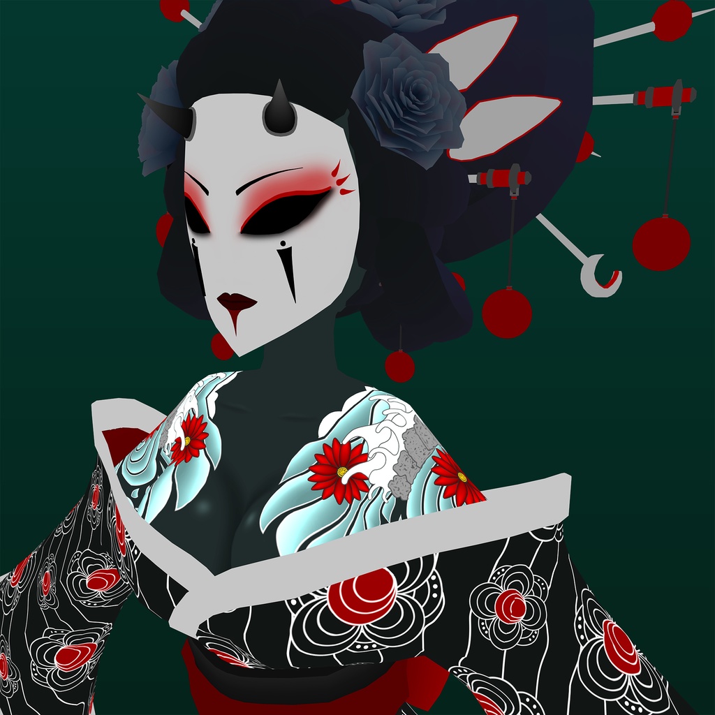 Masked Geisha