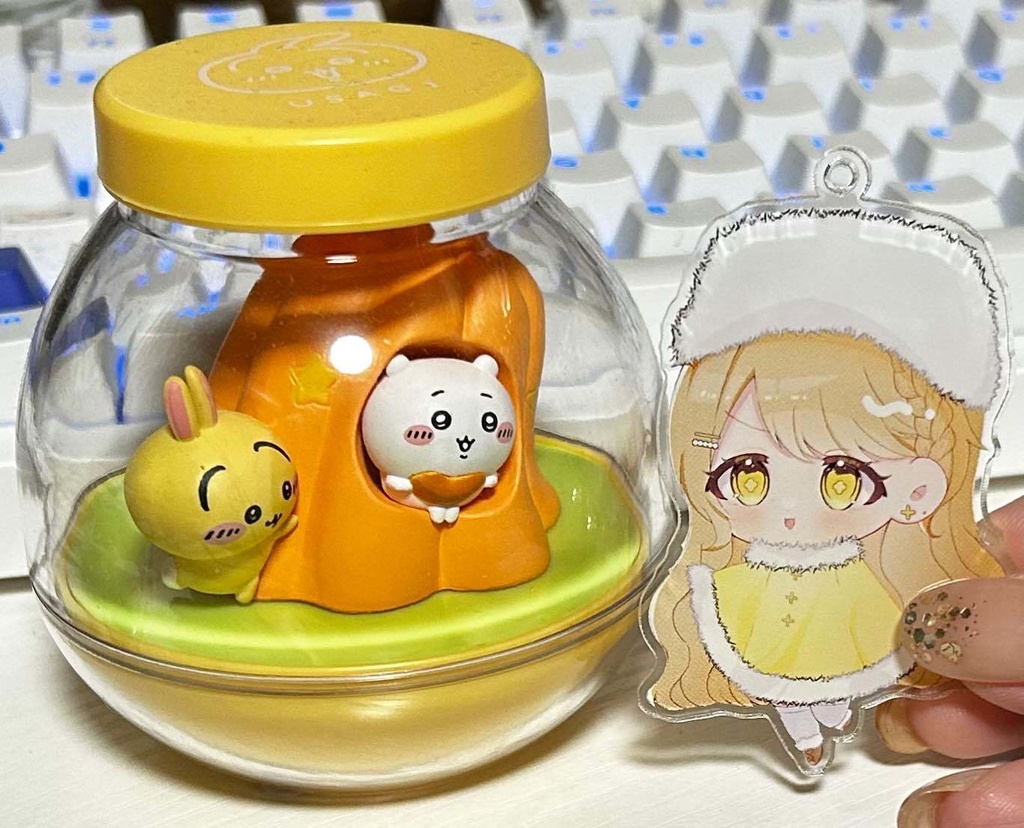 もこういアクリルキーホルダーSサイズ