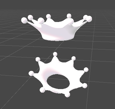 【VRChat】ミルククラウン【光り輝くクラウンを追加しました】