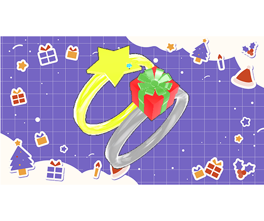 【VRChat】クリスマスの指輪【無料】