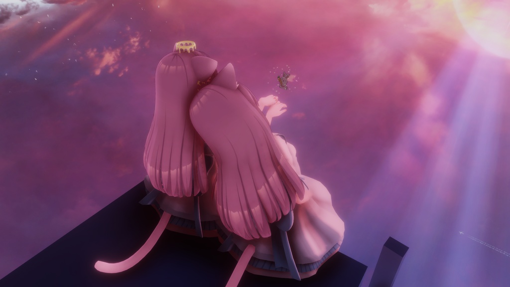 【VRChat】カップルリング(人参と兎)【Modular Avatar】