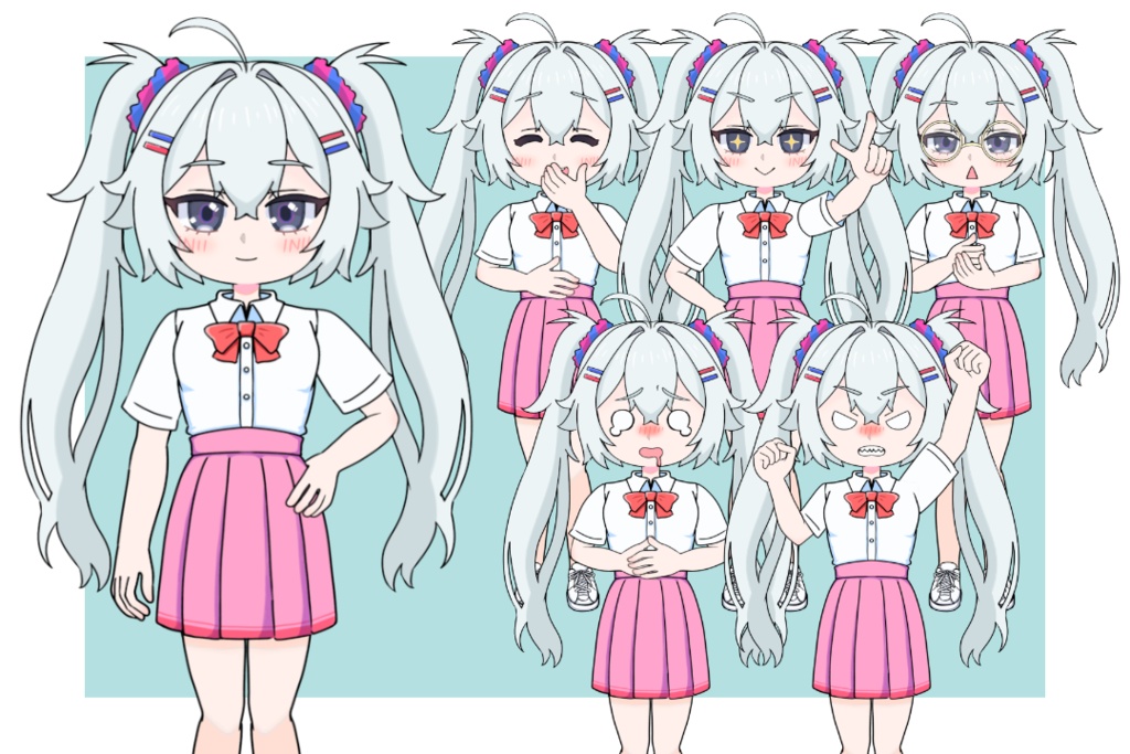 【二次創作】コシラズ立ち絵素材