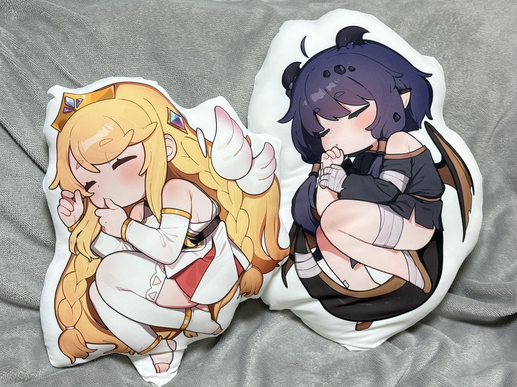 【トリッカル同人】すやすやクッション【全2種】