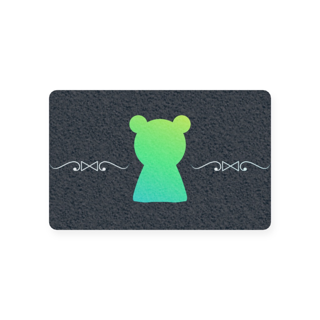 雨翠けろひ。プラスチックカード-会員証風-vol.3