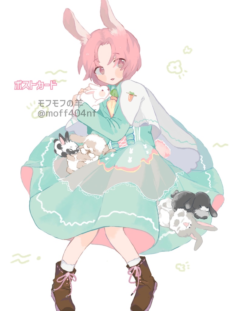 オリジナル　ポストカード.シールセット