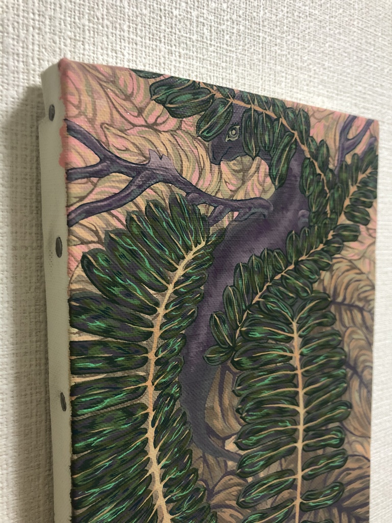 アート原画『暗くて、あたたかい』