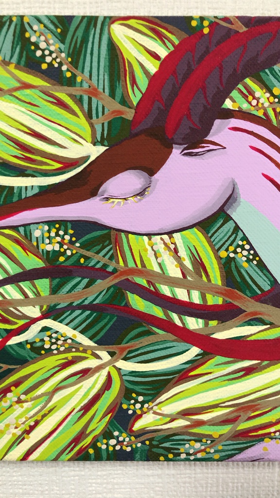 アート原画『心地の良い香り』