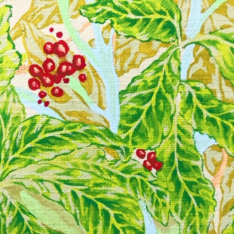 アート原画『冬のうたたね』