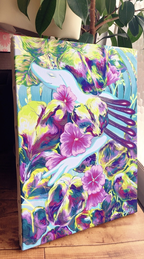 アート原画『自然の恵み』