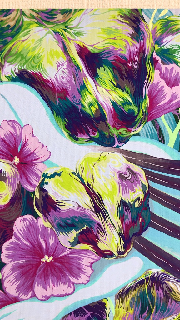 アート原画『自然の恵み』