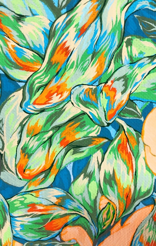 アート原画『芽吹き』