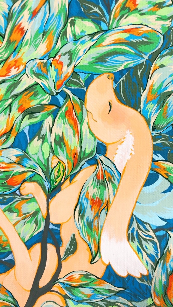 アート原画『芽吹き』