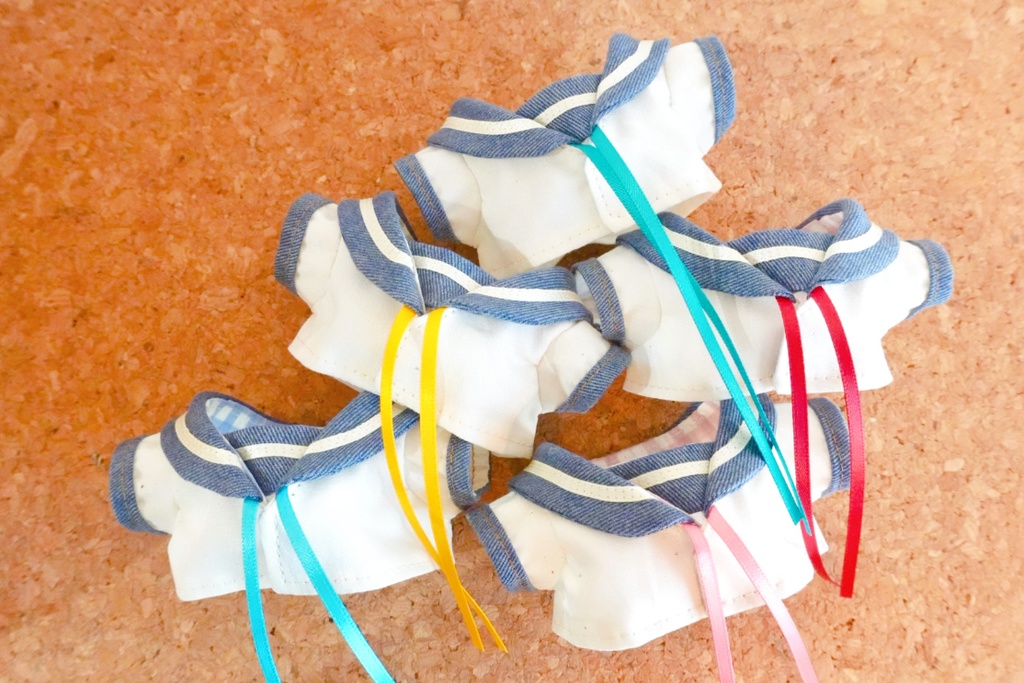 セーラーセット デニム風