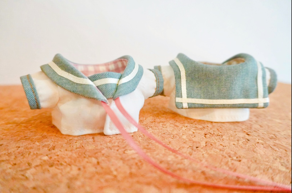 セーラーセット デニム風