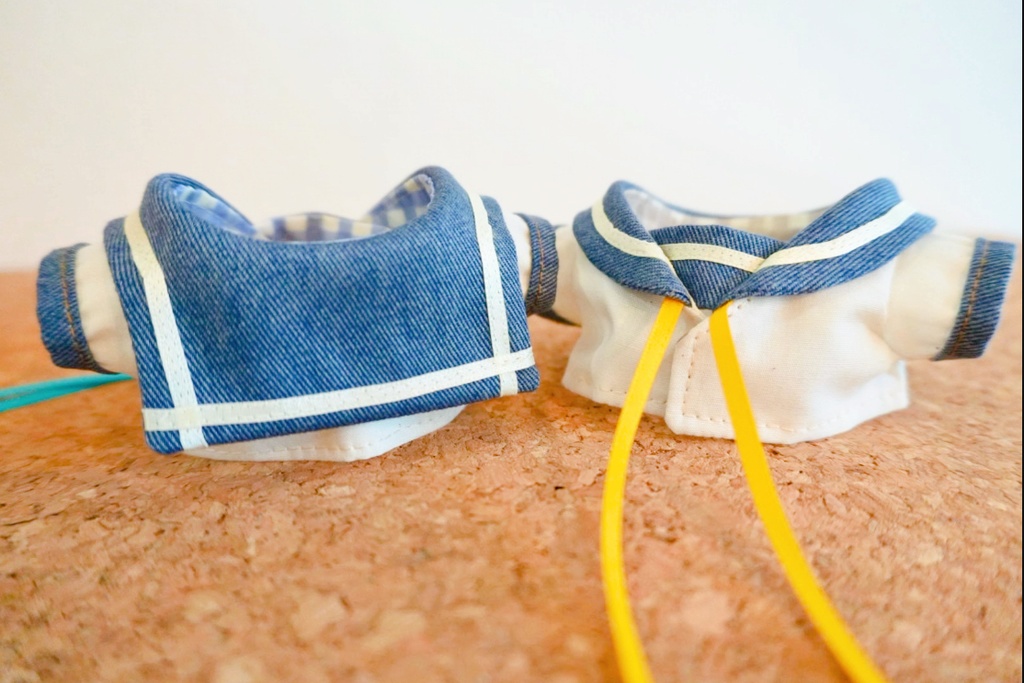 セーラーセット デニム風