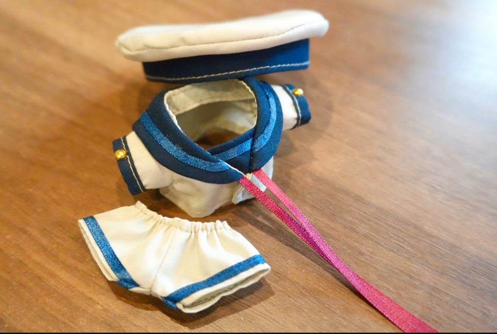 王道グリーンセーラー(10cmぬい用)