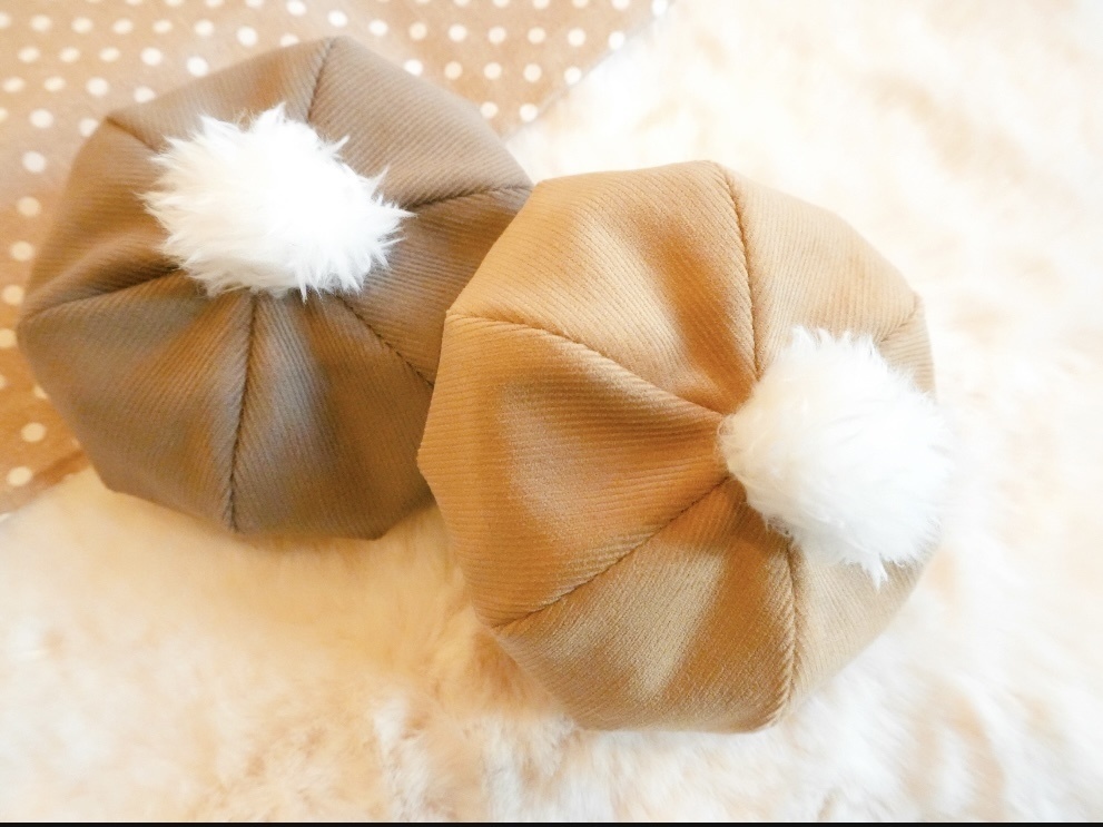 オーバーオールペアセット(15cmぬい)