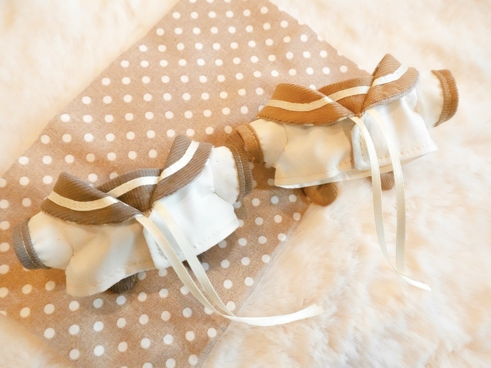 オーバーオールペアセット(15cmぬい)