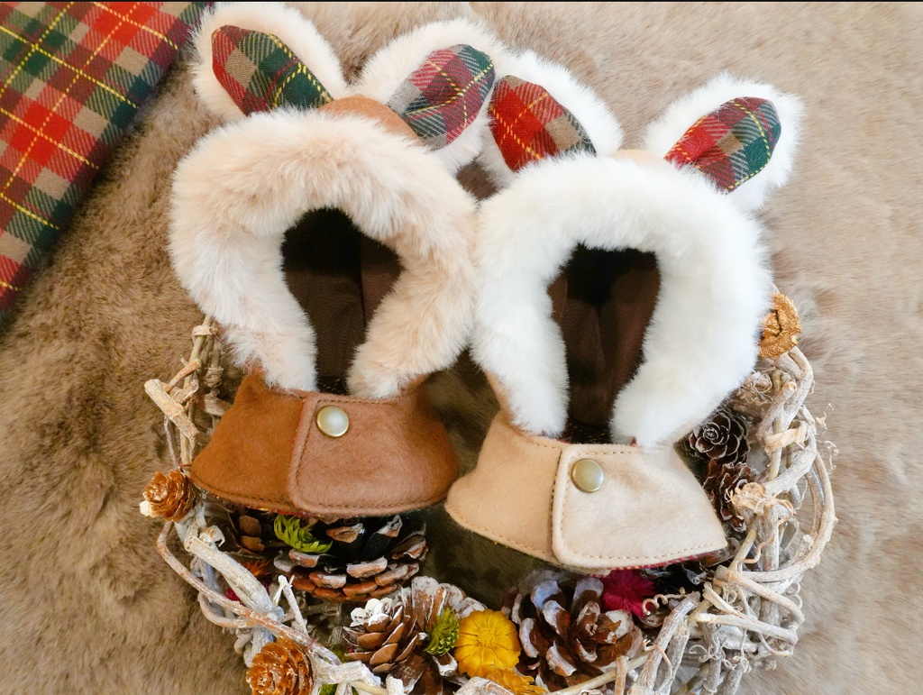 うさ耳ケープペアセット Christmas