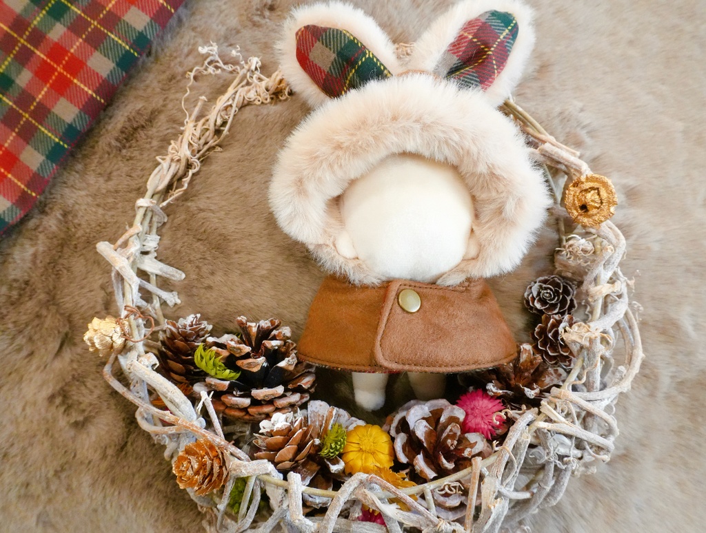 うさ耳ケープペアセット Christmas