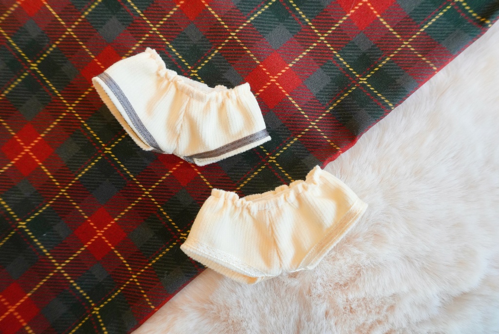 うさ耳ケープペアセット snow