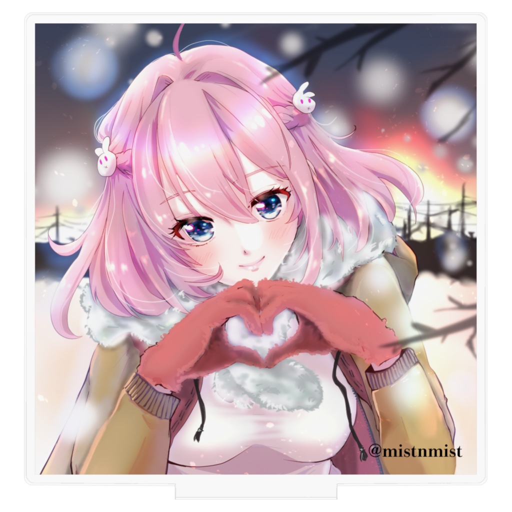 みすとアクリルフィギュア- 100x100mm